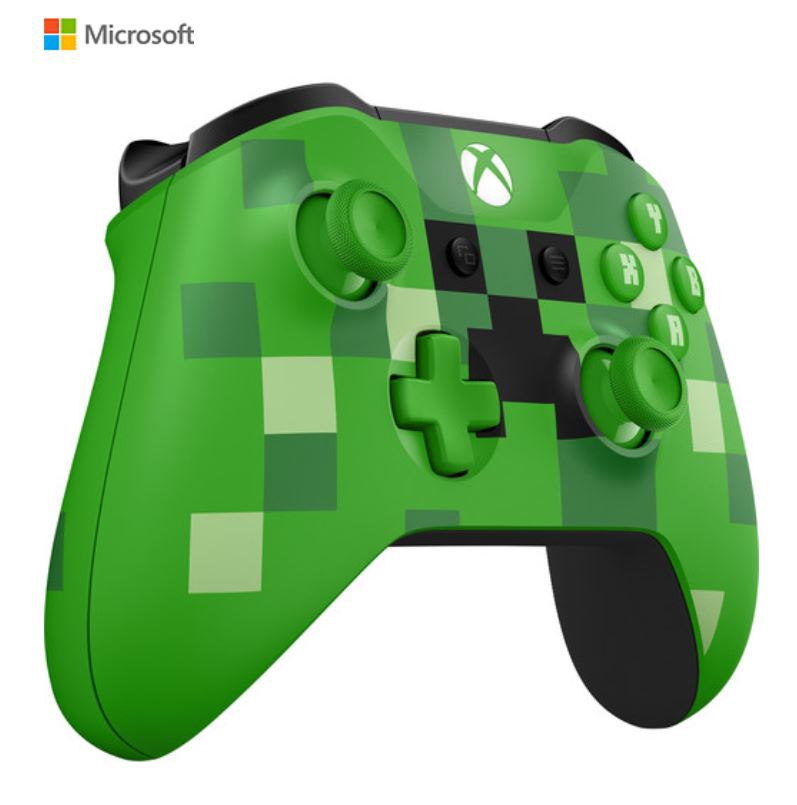 Control Inalambrico Modelo S Minecraft Green Con Juego de Regalo 
